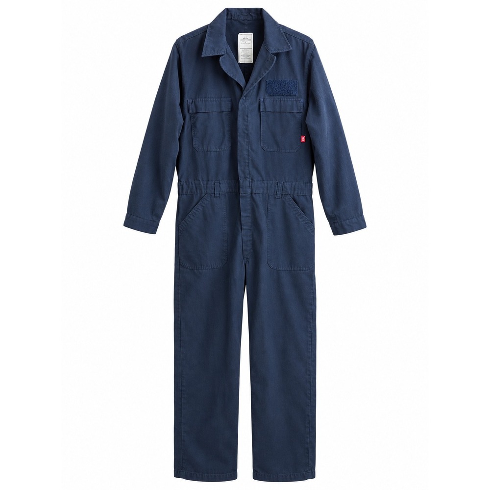 U.S. Navy IFRV Flame Resistant Coverall 44L Dark Blue Military NSN